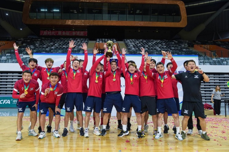 宁夏平罗恒利2-1杭州临平吴越钱唐，首夺全国五人制锦标赛冠军